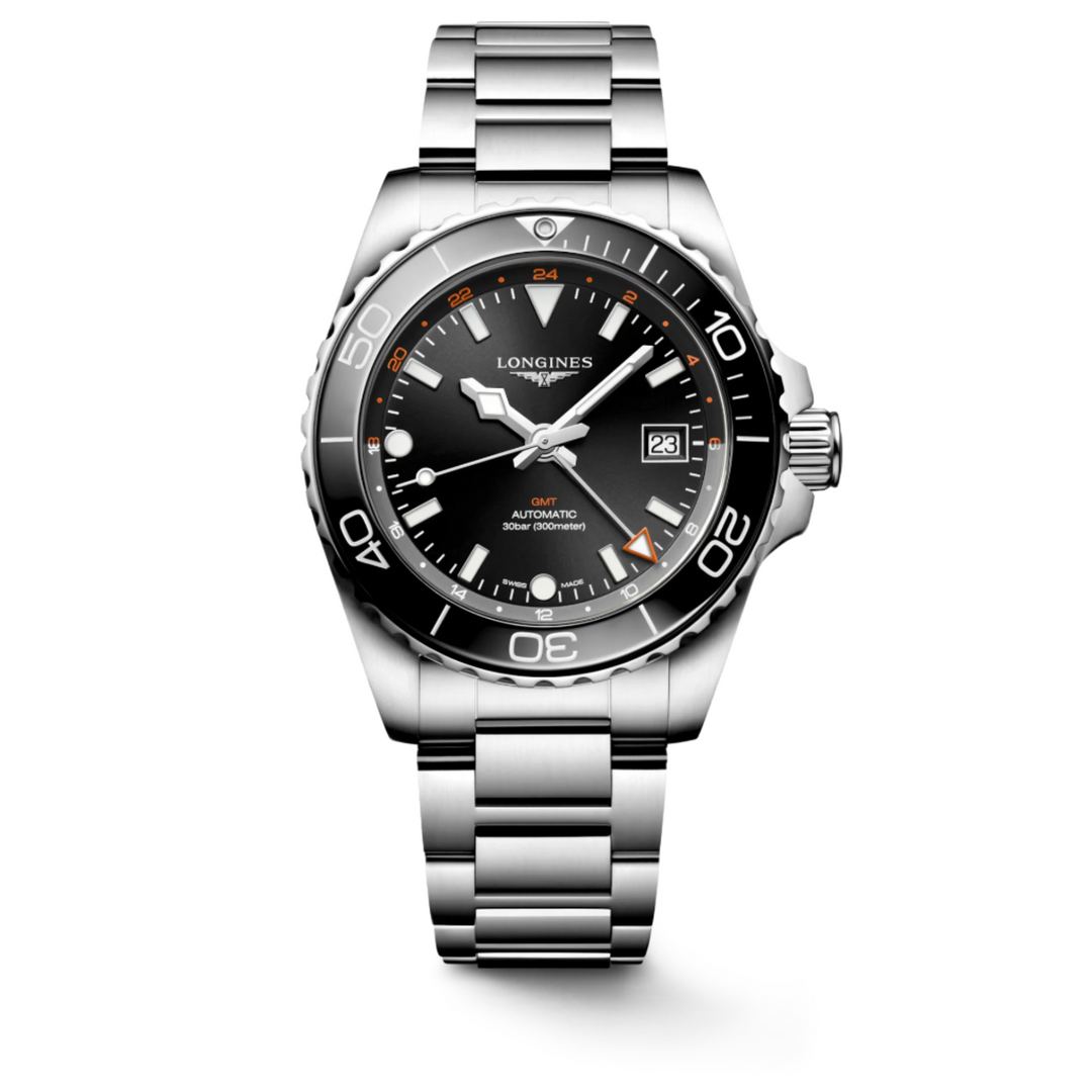 LONGINES L37904566 HydroConquest GMT Watch