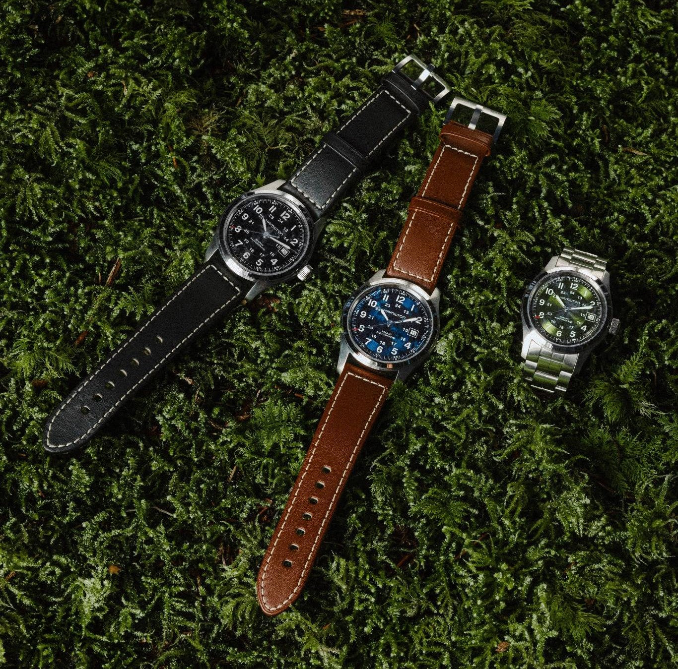 ÚJ SZÁMLAPSZÍNEK AZ IKONIKUS KHAKI FIELD AUTOMATIC ÓRÁHOZ: SÖTÉTKÉK ÉS KHAKI ZÖLD