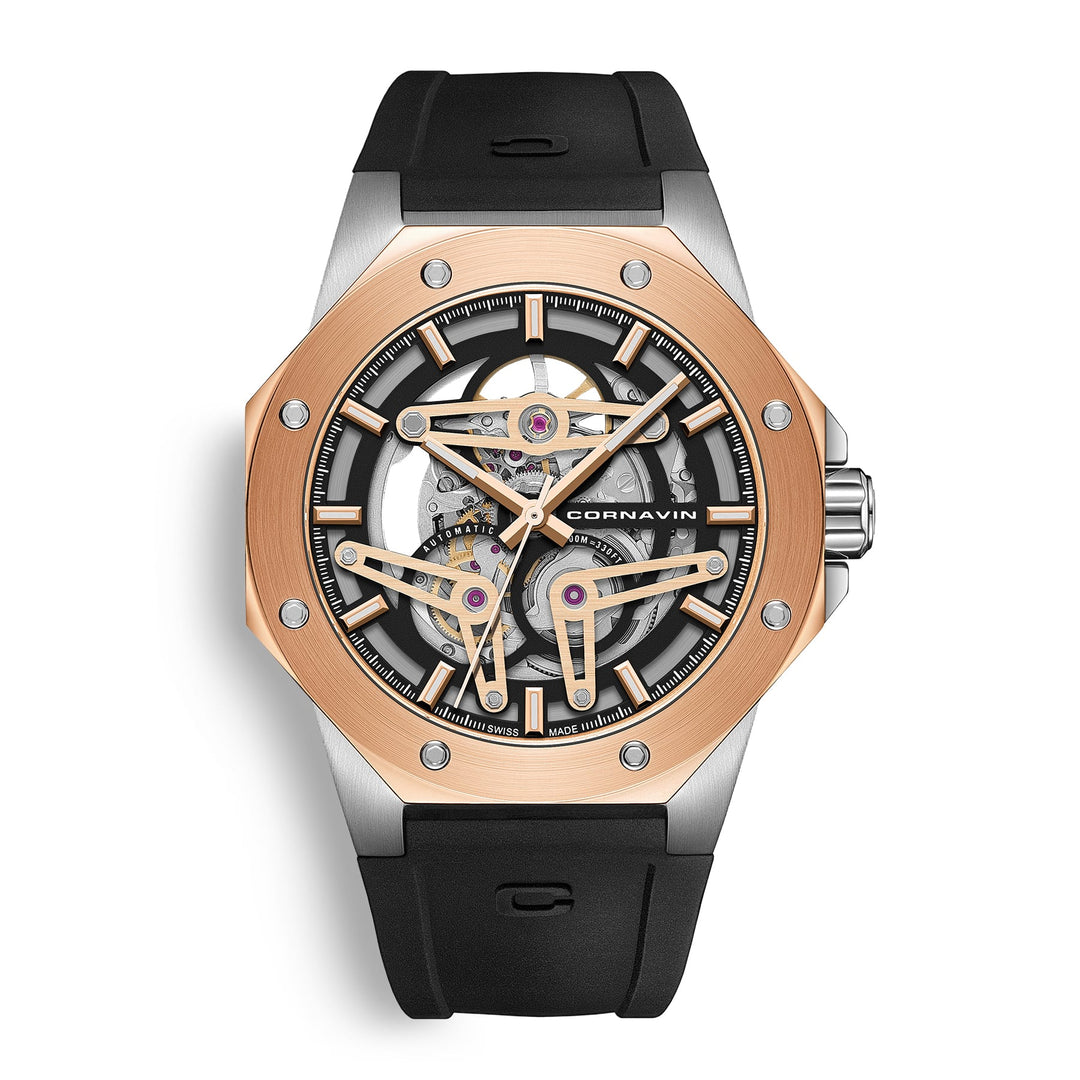 CORNAVIN SK.02.R Downtown Skeleton Automatic Watch