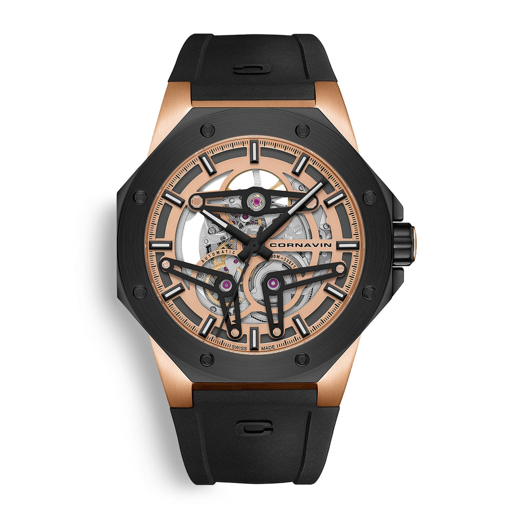CORNAVIN SK.03.R Downtown Skeleton Automatic Watch