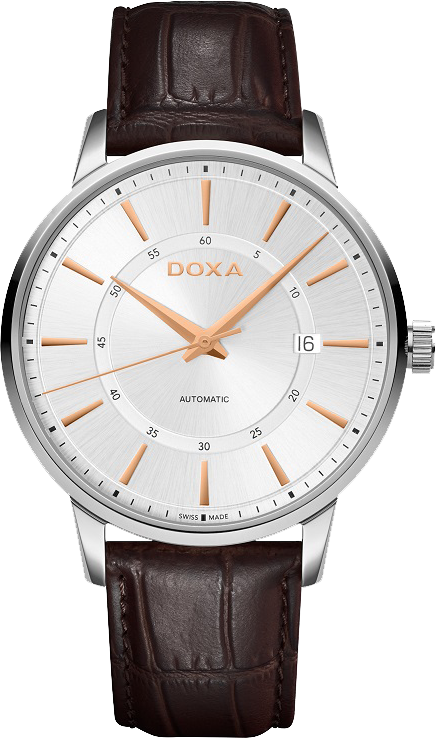 DOXA 107.10.021R.02 Slim Line Karóra – Image 1