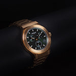 Load image into Gallery viewer, Luxury watch (166.90.131.17): watch face angled view left zoomed out
