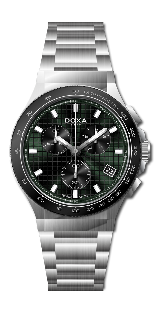DOXA 167.10.131.10 D-Sport Tachymeter Karóra