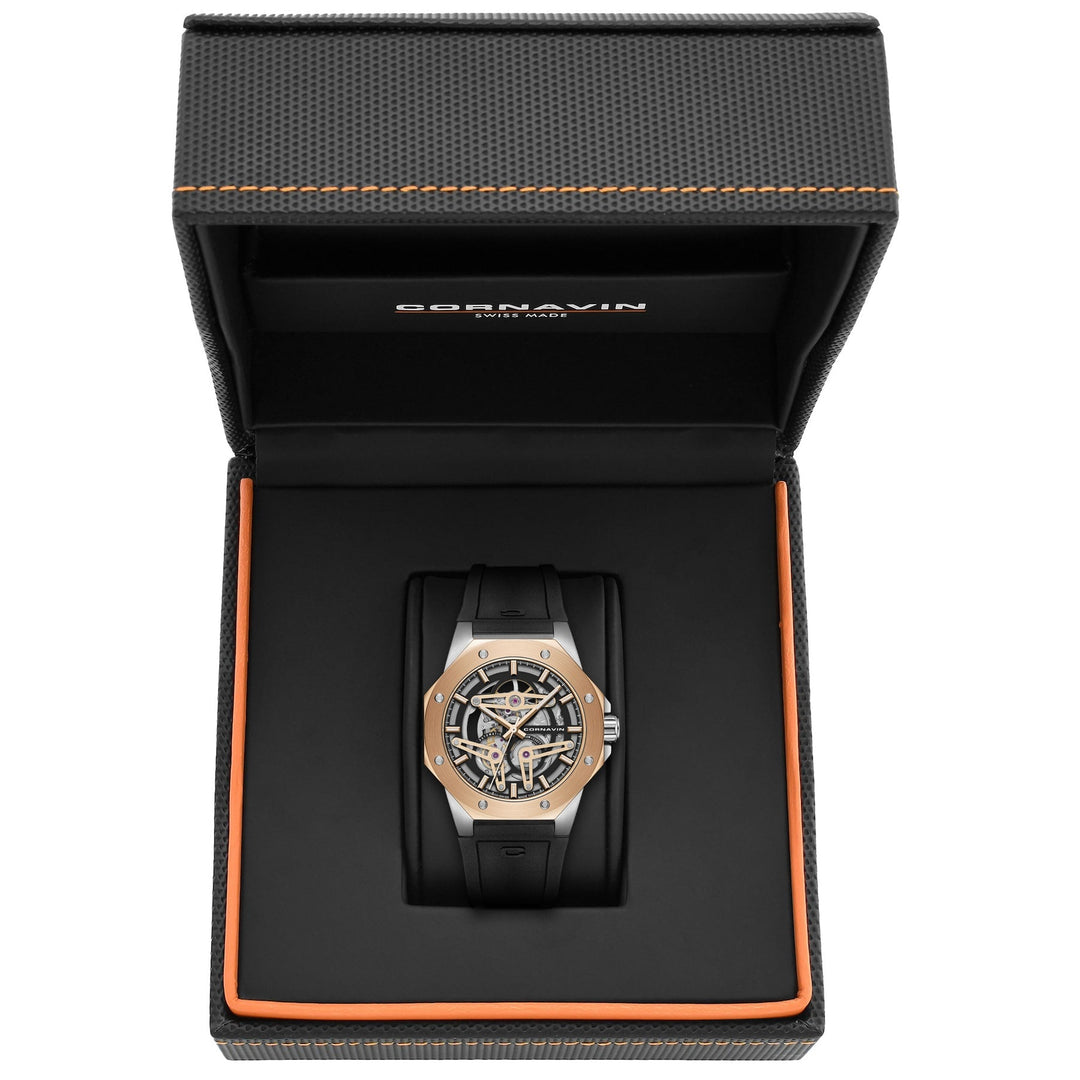 CORNAVIN SK.02.R Downtown Skeleton Automatic Watch