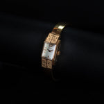 Kép betöltése a Galériamegjelenítőbe, Luxury watch (420.95.053.17S): watch face angled view right zoomed out

