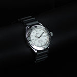 Load image into Gallery viewer, Luxury watch (550.10.014.10WS): watch face angled view left zoomed out
