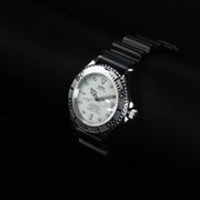 Luxury watch (550.10.014.10WS): watch face angled view right zoomed out