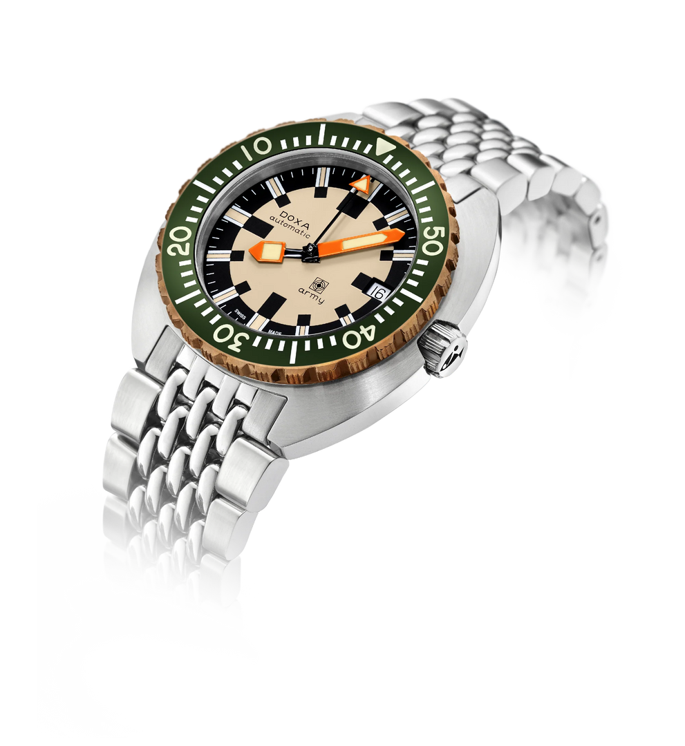 DOXA SUB 785.60.031.10 Army Karóra – Image 2