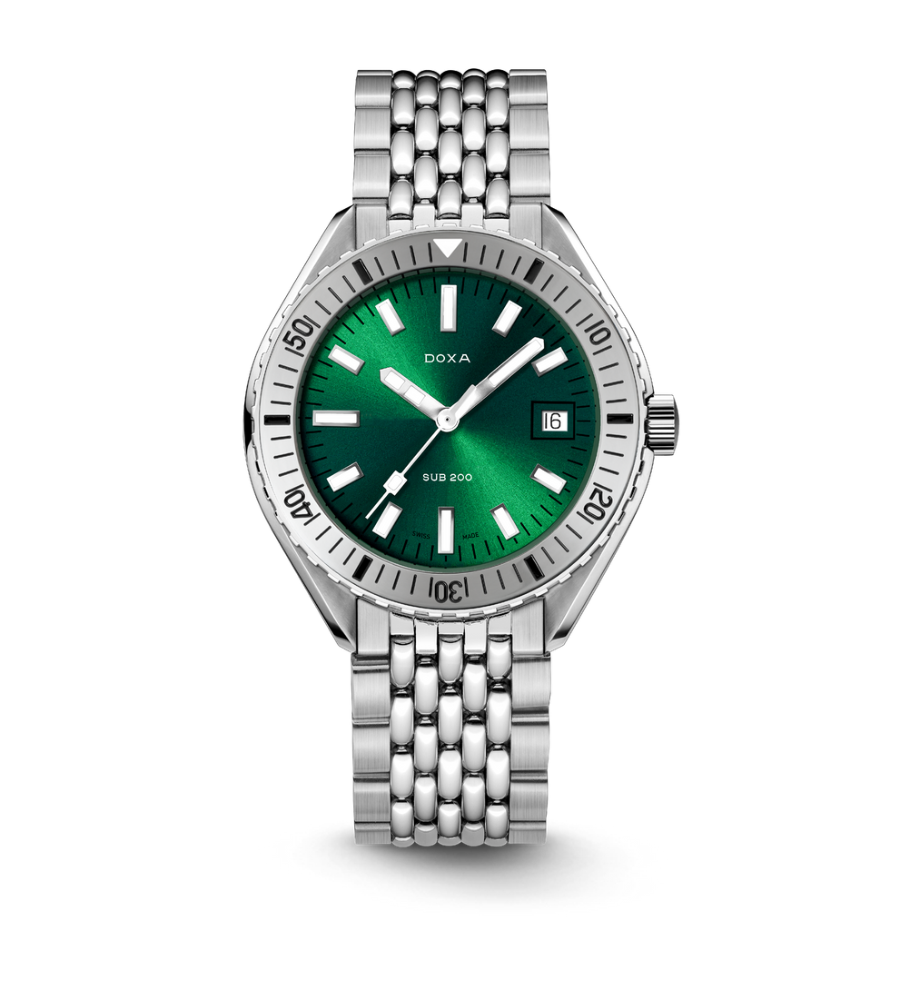 DOXA SUB 796.10.131.10 SUB 200 Sea Emerald Karóra