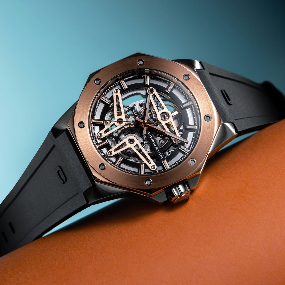 CORNAVIN SK.02.R Downtown Skeleton Automatic Watch