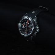 Luxury watch (D197BB0): watch face angled view right zoomed out