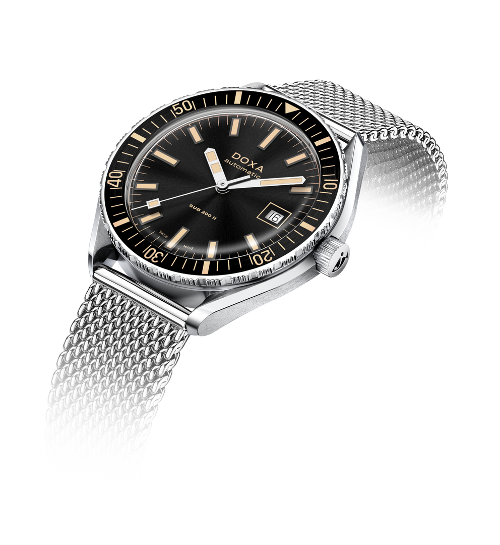 DOXA SUB 795.10.101.10 SUB 200 II Sharkhunter Karóra