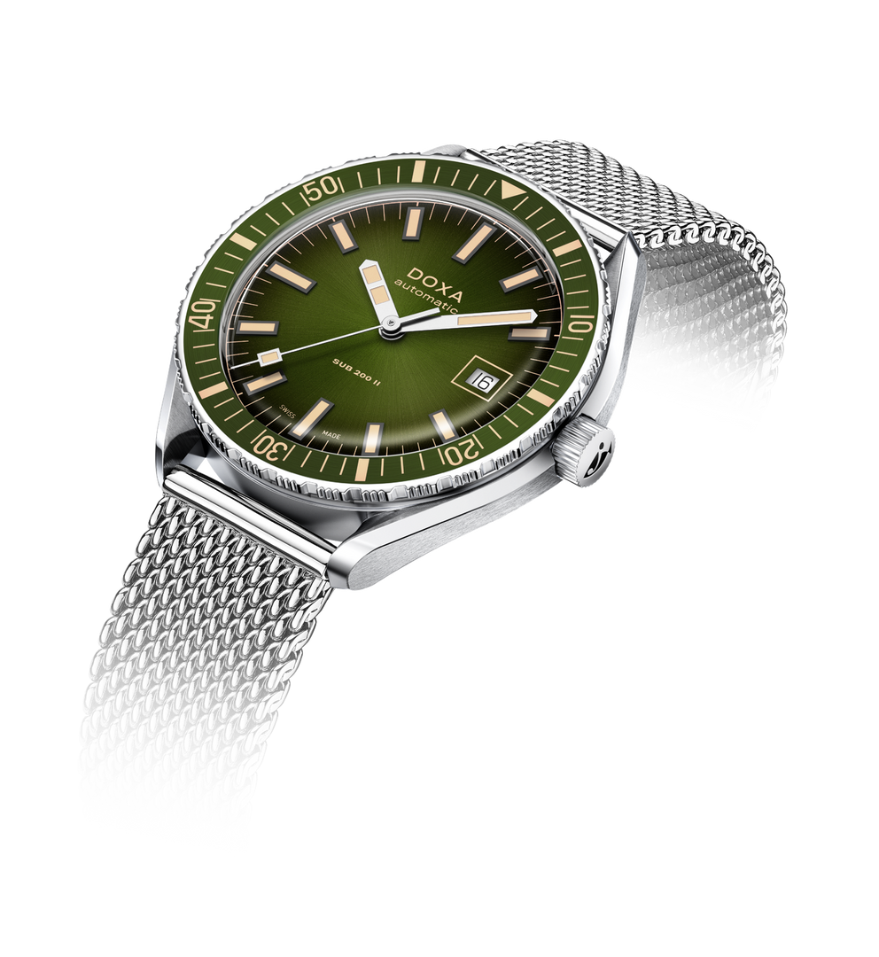 DOXA SUB 795.10.131.10 SUB 200 II Sea Emerald Karóra
