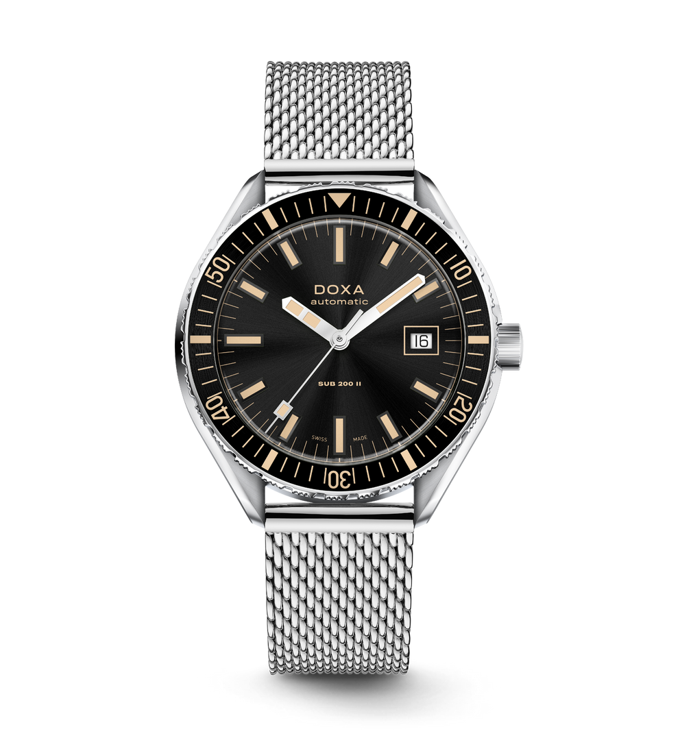 DOXA SUB 795.10.101.10 SUB 200 II Sharkhunter Karóra