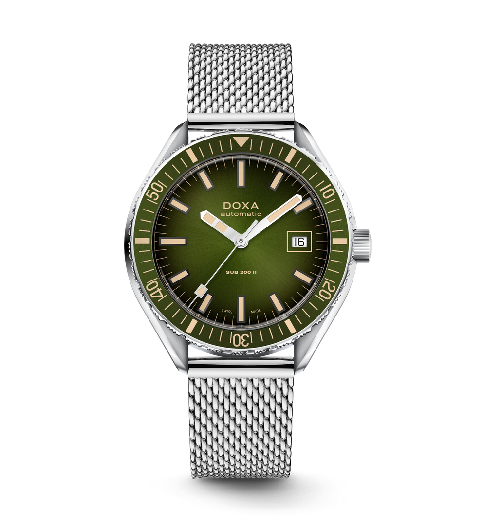 DOXA SUB 795.10.131.10 SUB 200 II Sea Emerald Karóra