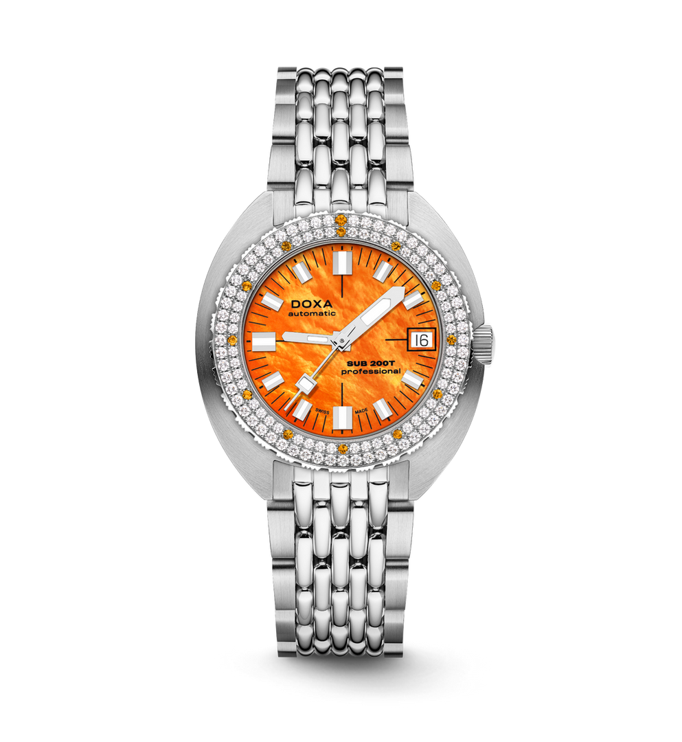 DOXA SUB 804.10D.351.10 200T Diamonds Professional Watch