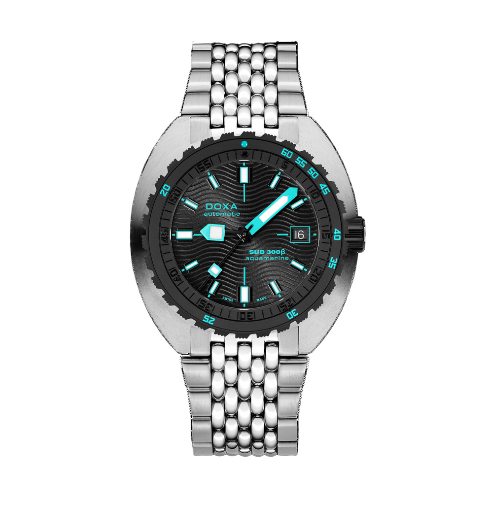 DOXA SUB 830.10.241.10 SUB 300 Beta Aquamarine Karóra