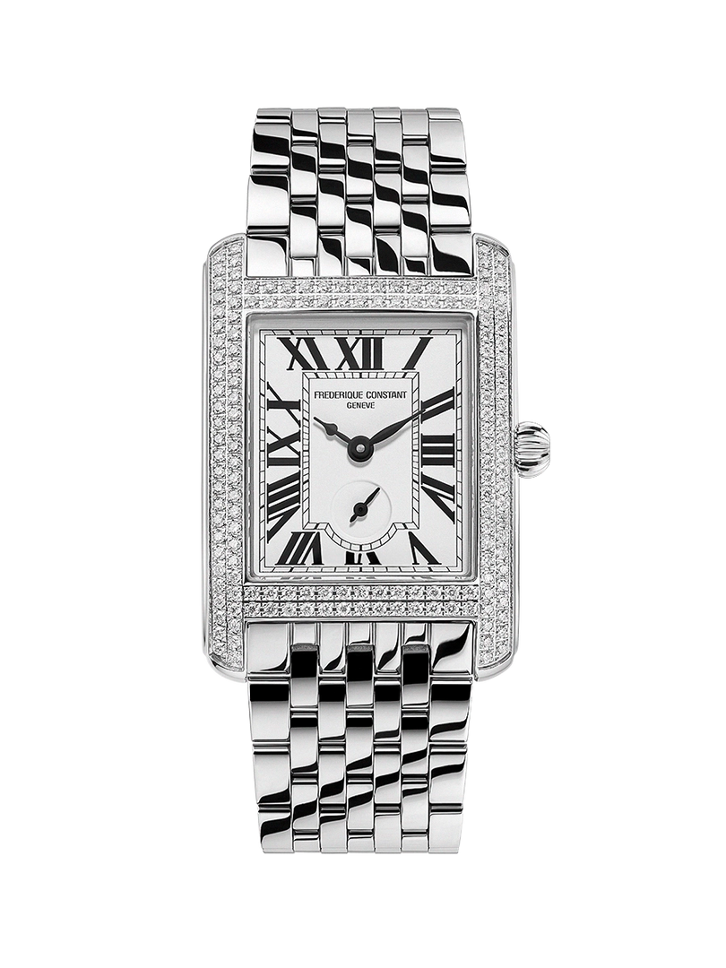 FREDERIQUE CONSTANT FC-235S2CD6B Classics Carree Small Seconds Karóra