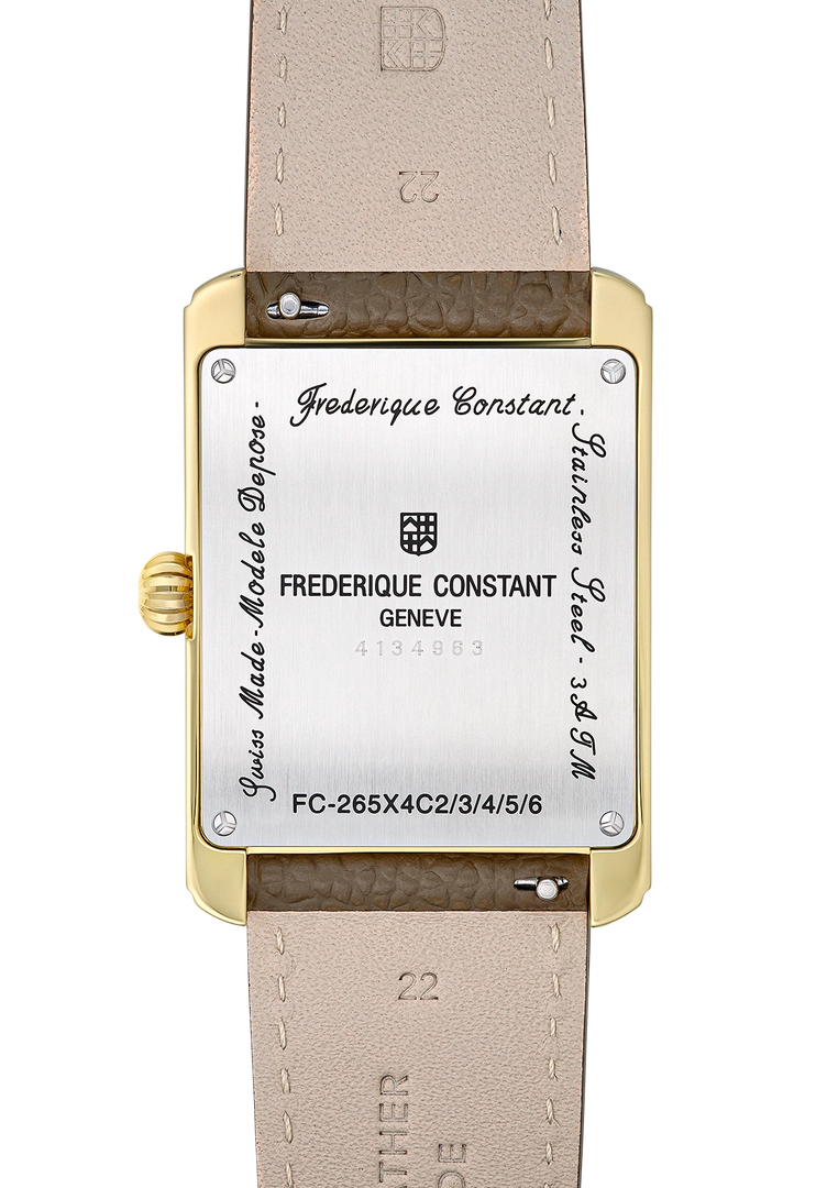 FREDERIQUE CONSTANT FC-265S4C5 Classics Carree Calendar Moonphase Watch