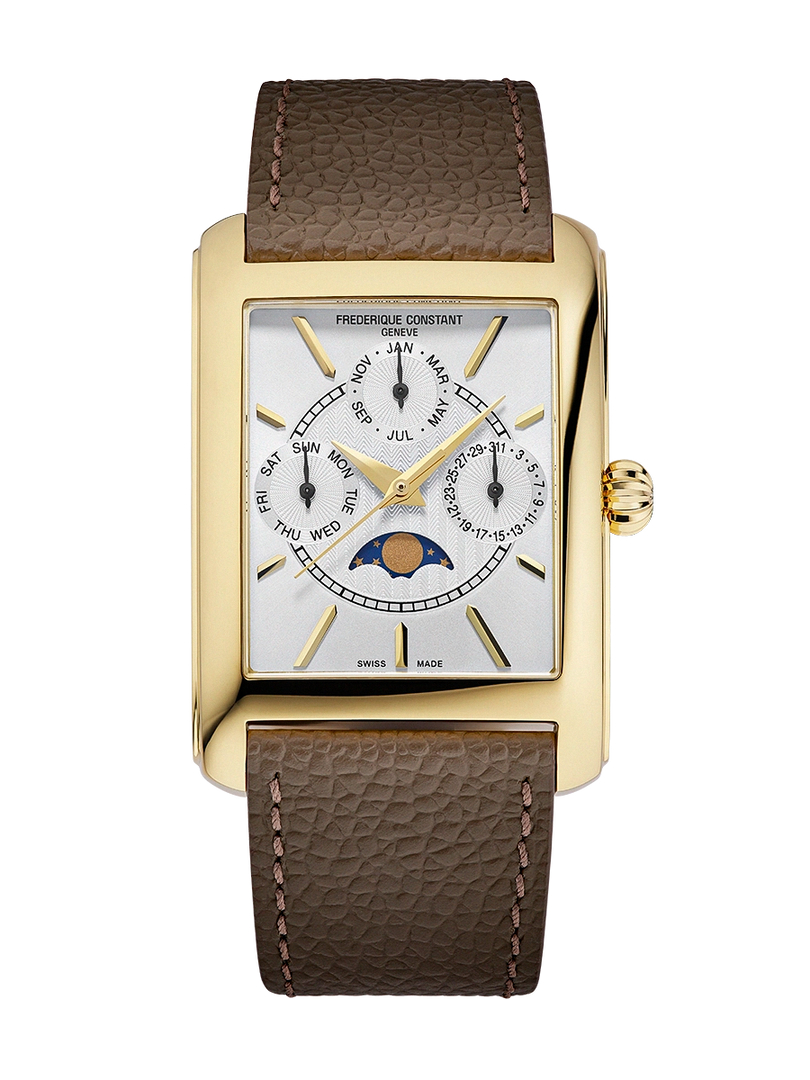 FREDERIQUE CONSTANT FC-265S4C5 Classics Carree Calendar Moonphase Watch