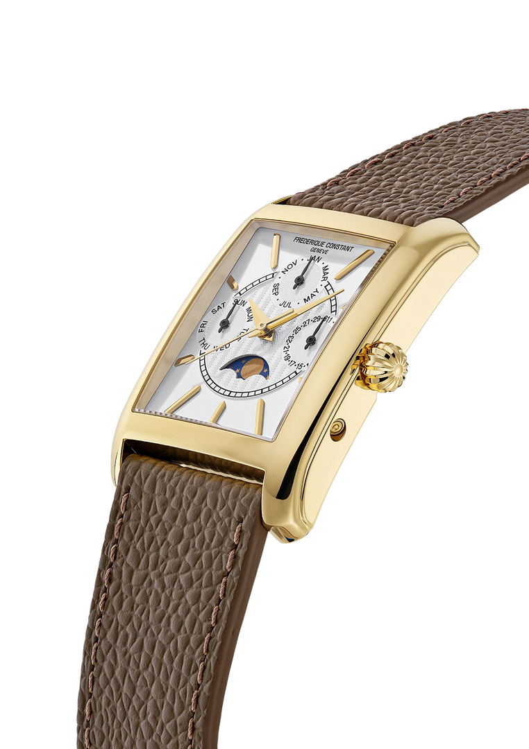 FREDERIQUE CONSTANT FC-265S4C5 Classics Carree Calendar Moonphase Watch