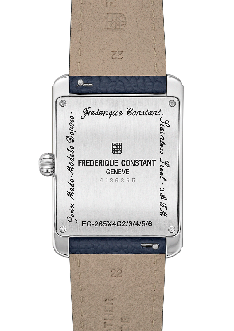 FREDERIQUE CONSTANT FC-265S4C6 Classics Carree Calendar Moonphase Watch