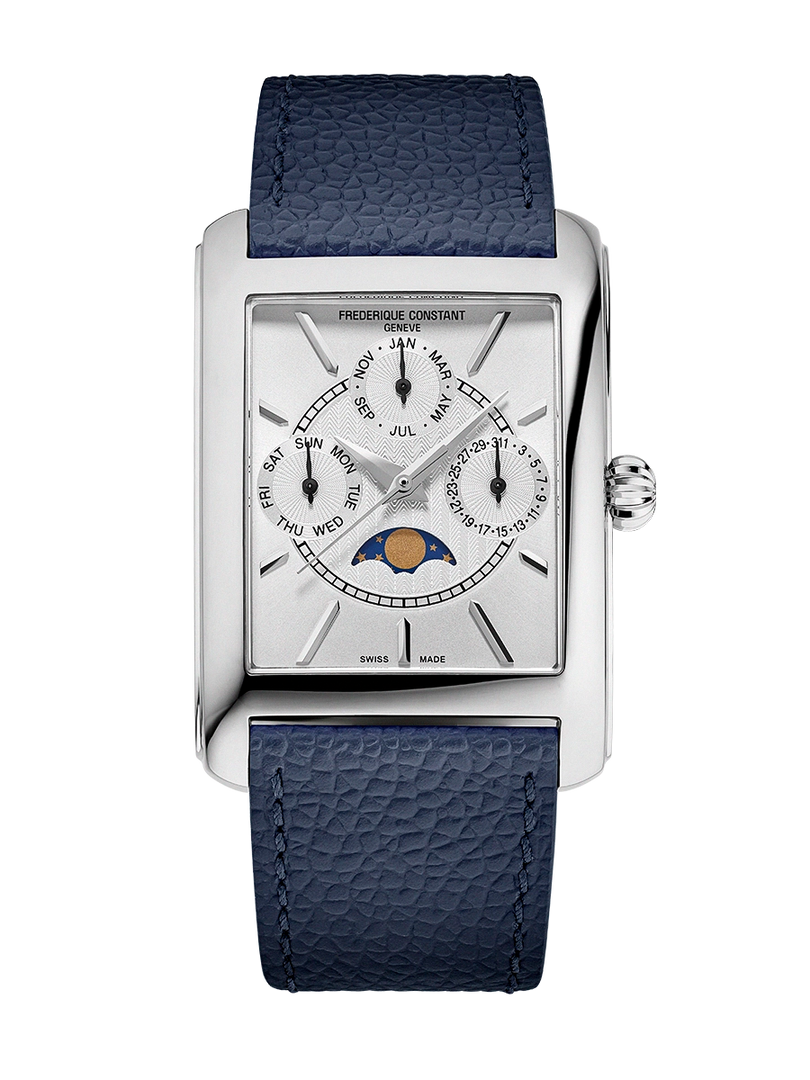 FREDERIQUE CONSTANT FC-265S4C6 Classics Carree Calendar Moonphase Watch