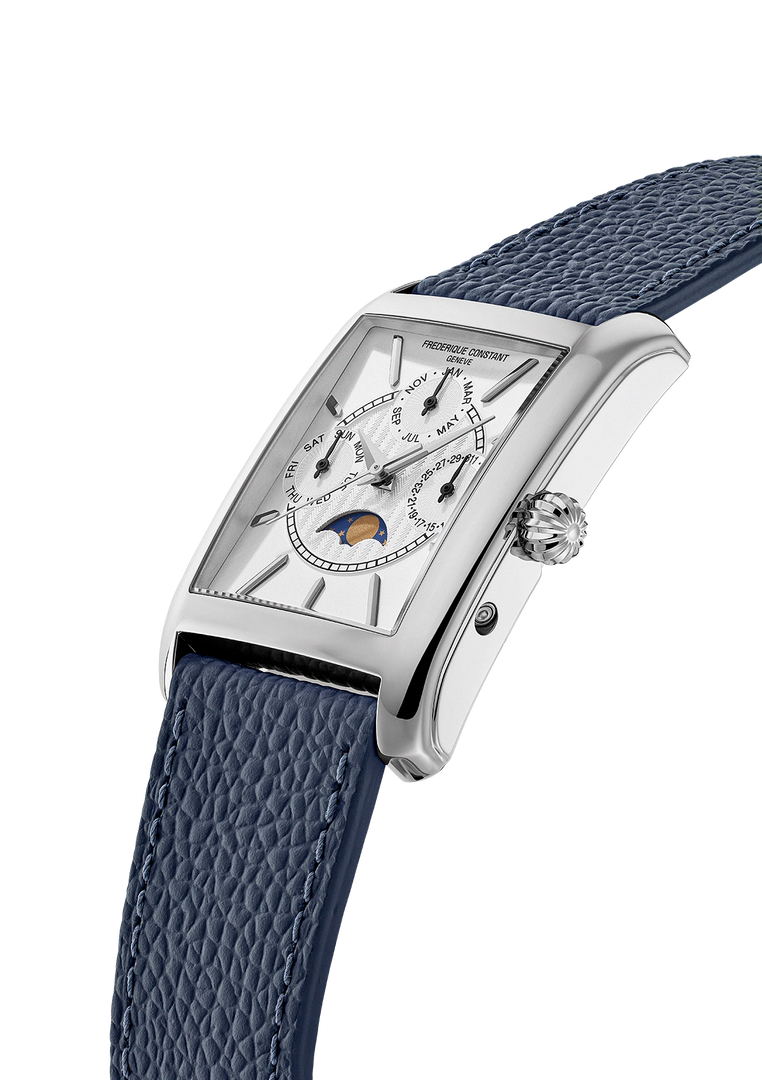 FREDERIQUE CONSTANT FC-265S4C6 Classics Carree Calendar Moonphase Watch