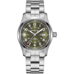 Kép betöltése a Galériamegjelenítőbe, HAMILTON H70605160 Khaki Field Auto Karóra
