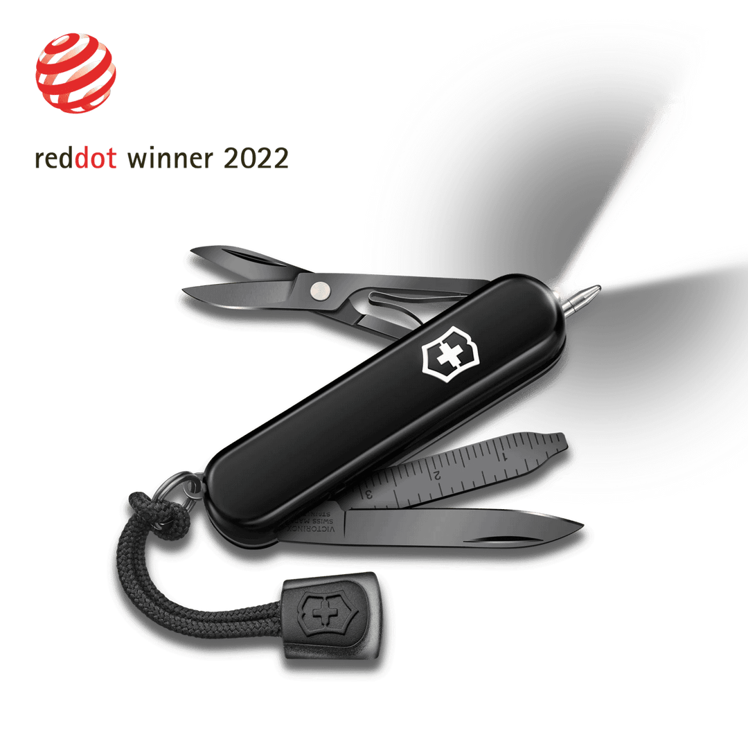 VICTORINOX 0.6226.31P Signature Lite Onyx Black Svájci Bicska