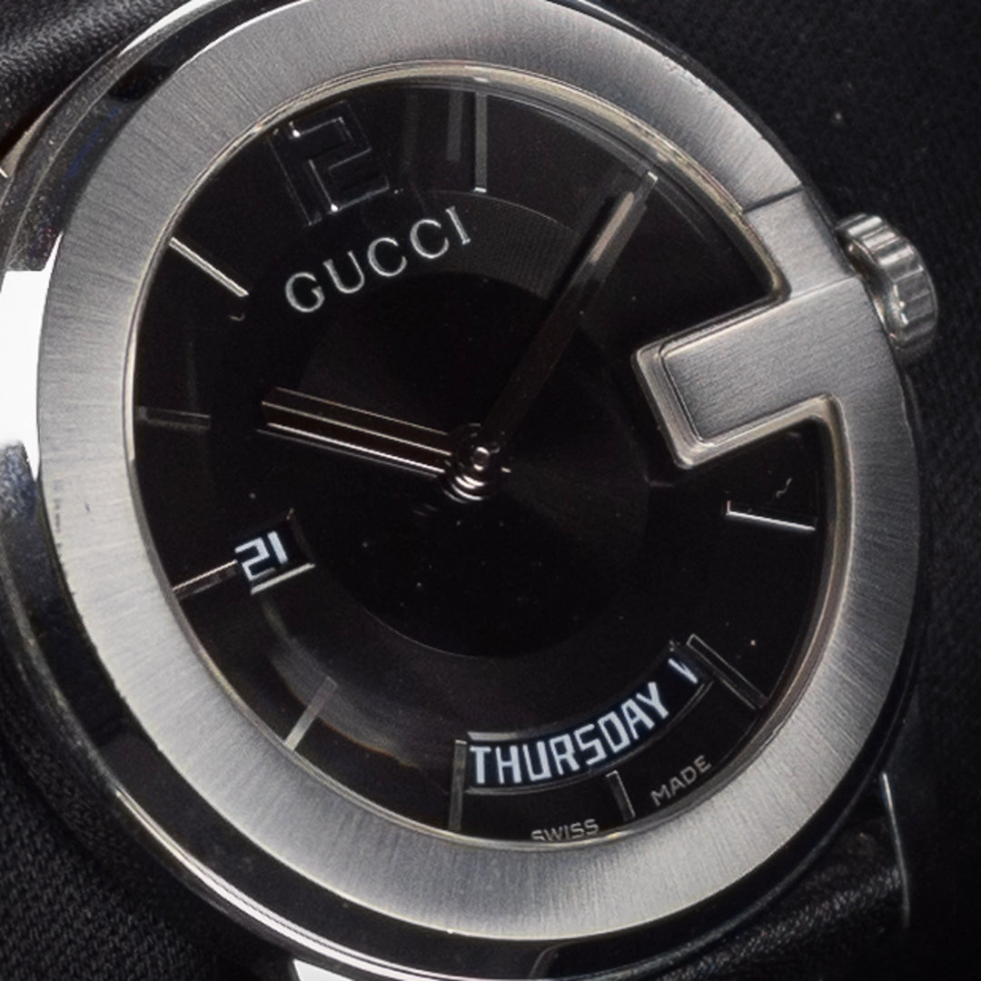 Luxury watch (YA101301): watch face angled view left