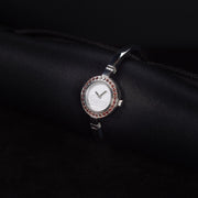 Luxury watch (YA105534): watch face angled view right zoomed out