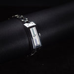 Kép betöltése a Galériamegjelenítőbe, Luxury watch (YA110501): watch face angled view left zoomed out
