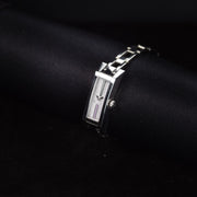 Luxury watch (YA110501): watch face angled view right zoomed out