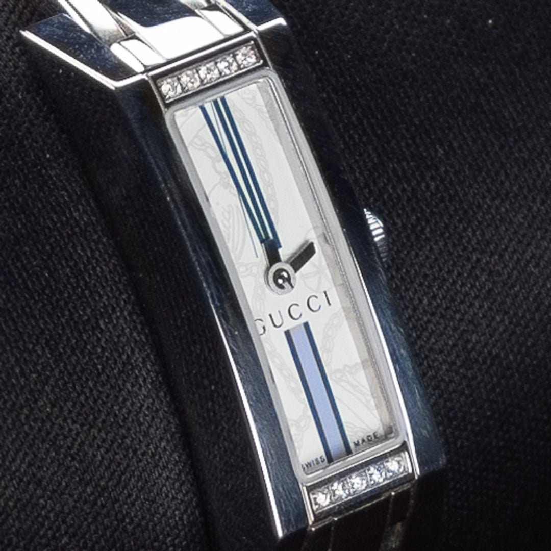 Luxury watch (YA110506): watch face angled view left
