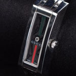 Kép betöltése a Galériamegjelenítőbe, Luxury watch (YA110512): watch face angled view right
