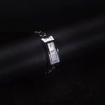 Kép betöltése a Galériamegjelenítőbe, Luxury watch (YA110515): watch face angled view left zoomed out
