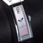 Kép betöltése a Galériamegjelenítőbe, Luxury watch (YA110515): watch face angled view left
