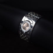 Luxury watch (YA112416): watch face angled view right zoomed out