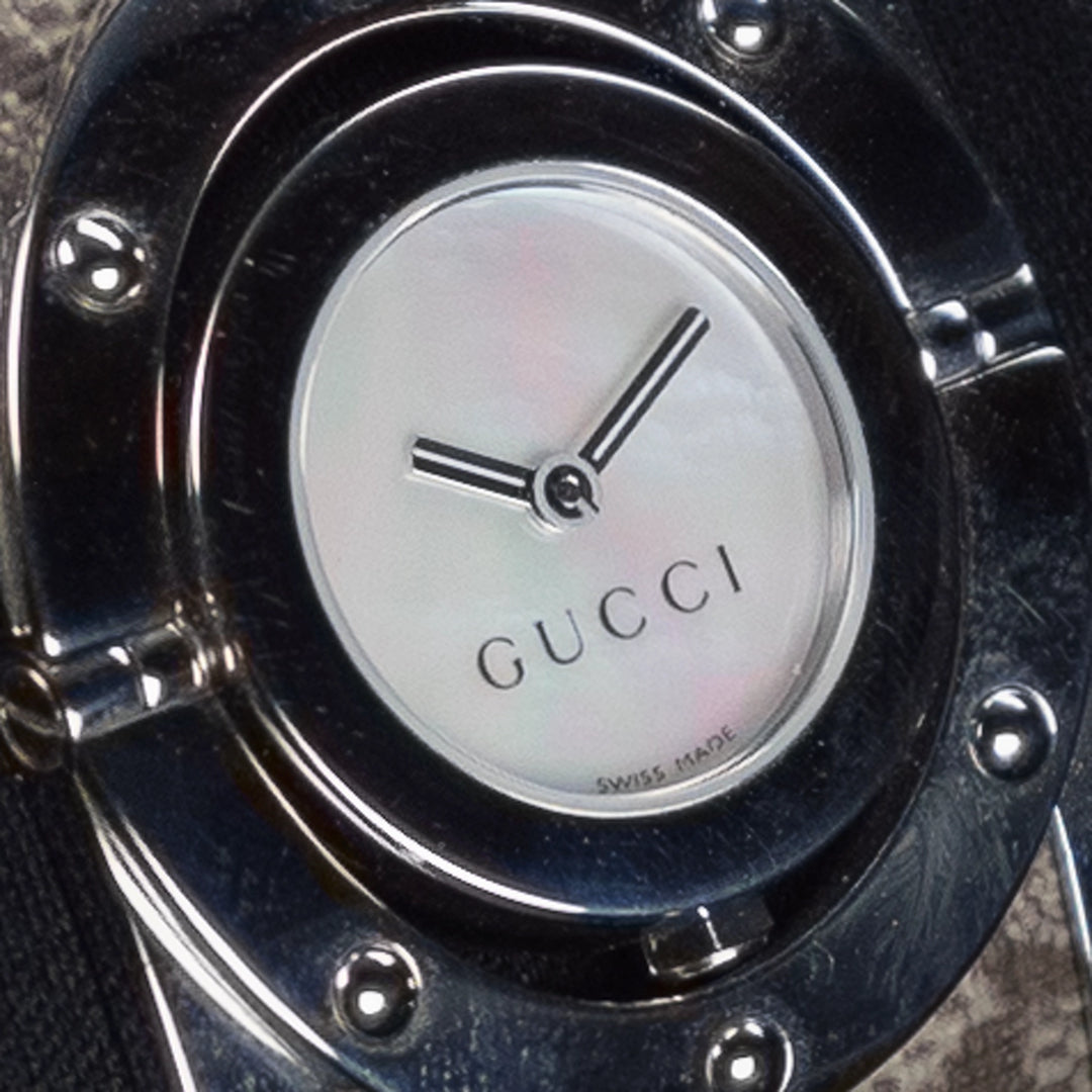 Luxury watch (YA112418): watch face angled view left