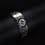Kép betöltése a Galériamegjelenítőbe, Luxury watch (YA112503): watch face angled view left zoomed out
