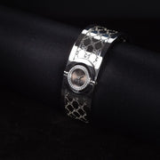 Luxury watch (YA112503): watch face angled view right zoomed out