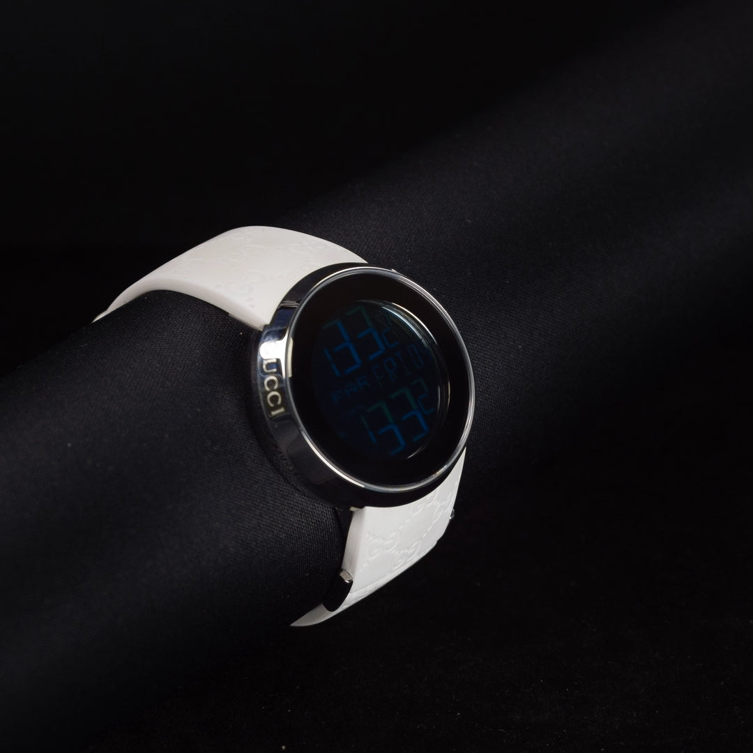 Luxury watch (YA114403): watch face angled view left zoomed out