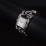 Kép betöltése a Galériamegjelenítőbe, Luxury watch (YA116307): watch face angled view right zoomed out
