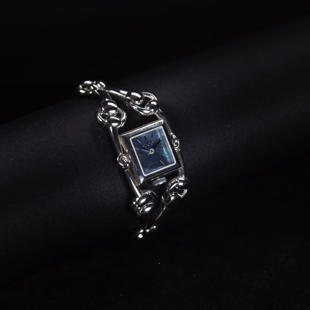 Luxury watch (YA116502): watch face angled view left zoomed out