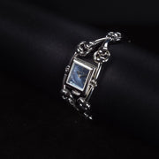 Luxury watch (YA116502): watch face angled view right zoomed out