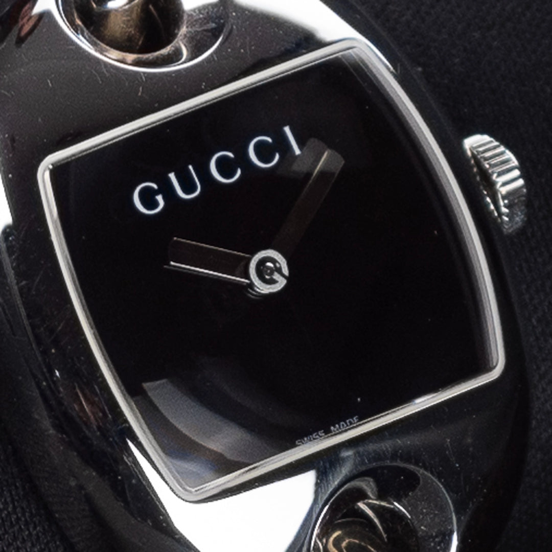 Luxury watch (YA121301): watch face angled view left