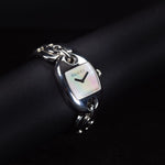 Kép betöltése a Galériamegjelenítőbe, Luxury watch (YA121302): watch face angled view left zoomed out
