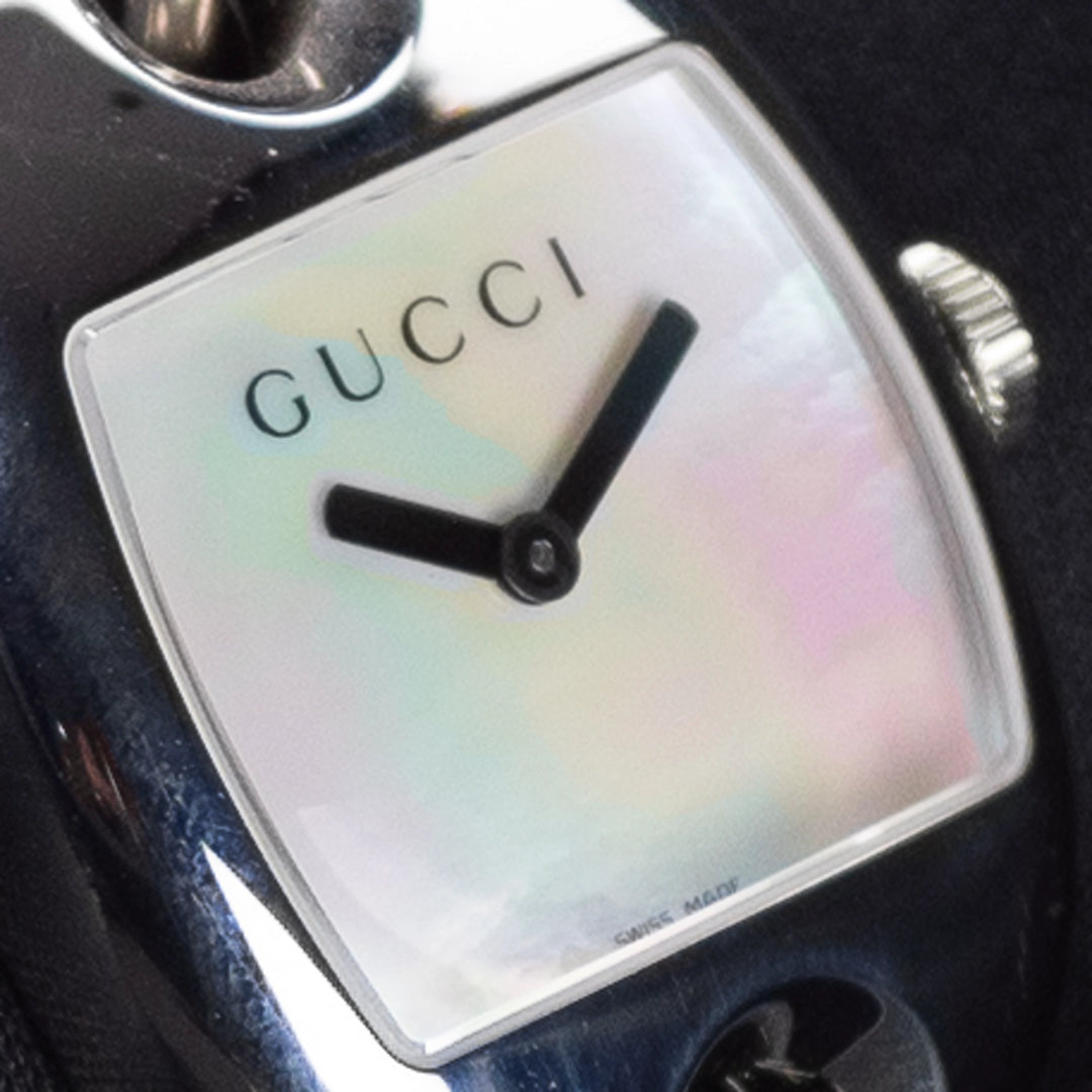 Luxury watch (YA121302): watch face angled view left