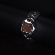 Luxury watch (YA121310): watch face angled view right zoomed out